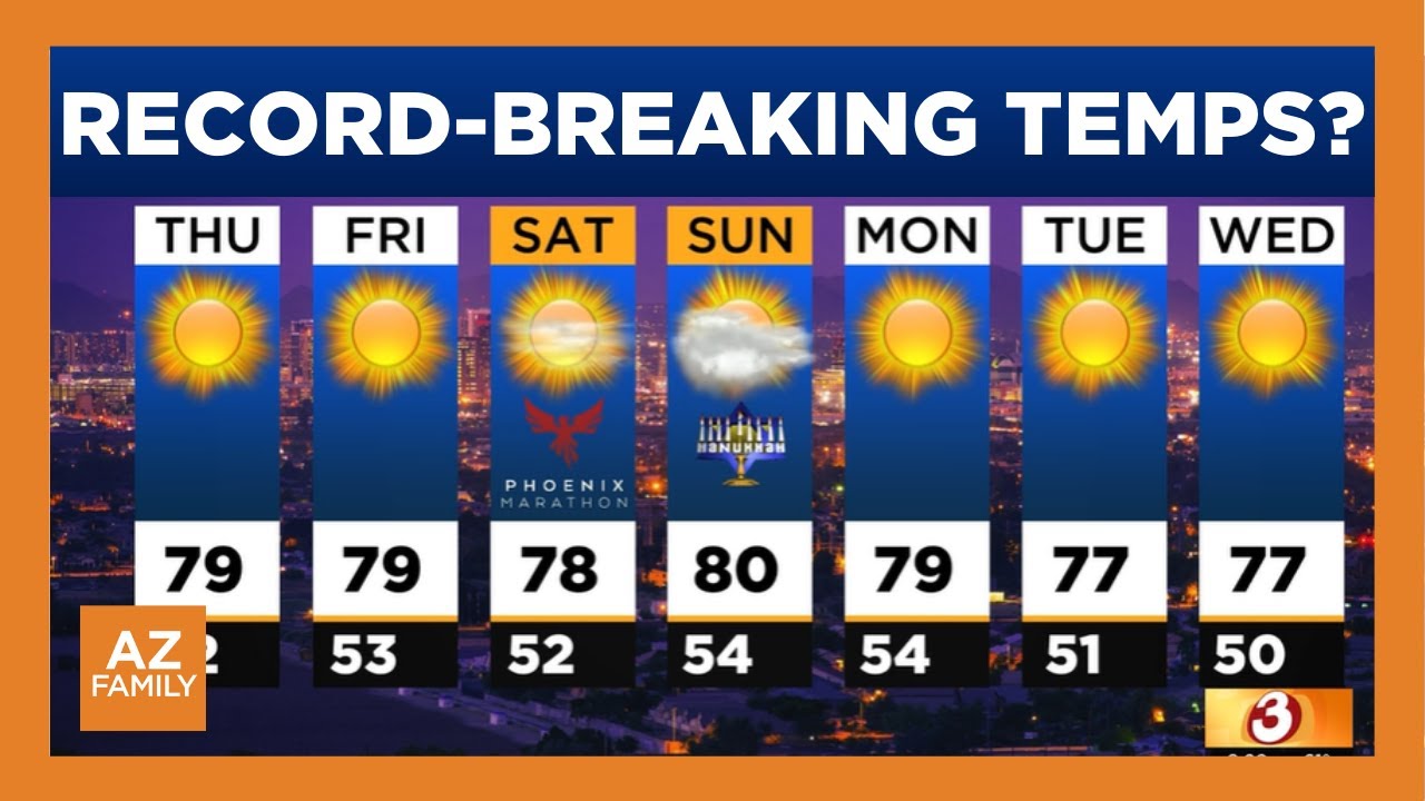 Record-breaking temps possible in the Valley this week - YouTube