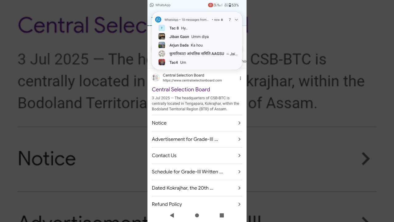 BTR grade 3 and grade 4 result|| breaking news
