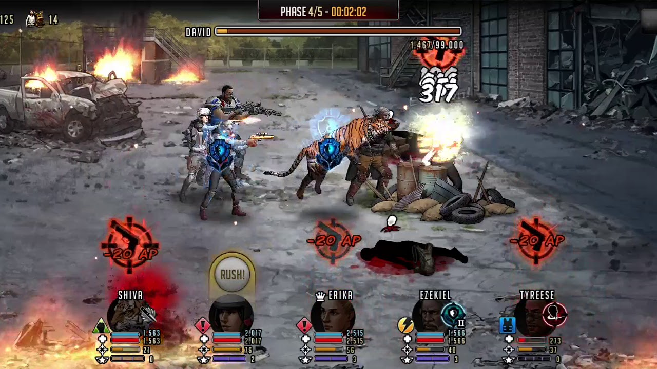 Walking Dead  RTS assault attack