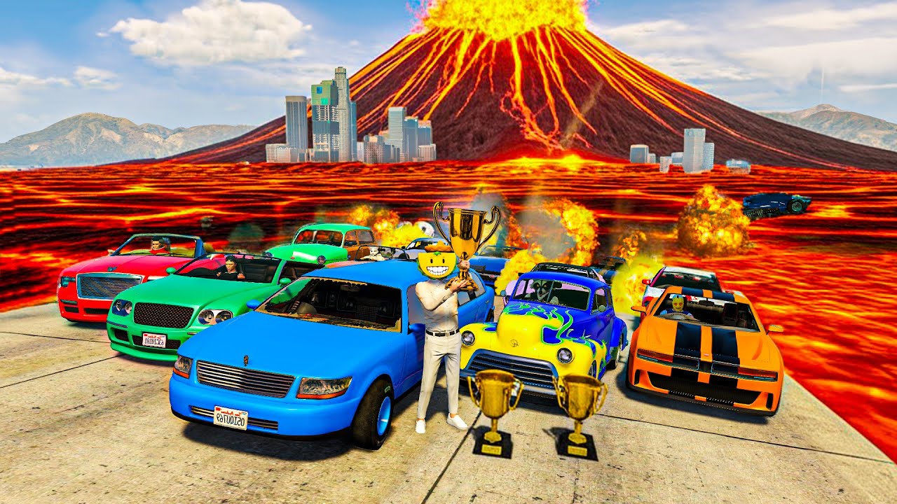 MI PRIMERA TRIPLE VICTORIA EN EL ÚLTIMO EXPLOTA CON COCHES ALEATORIOS!! ESPECTACULAR! - GTA 5 ONLINE