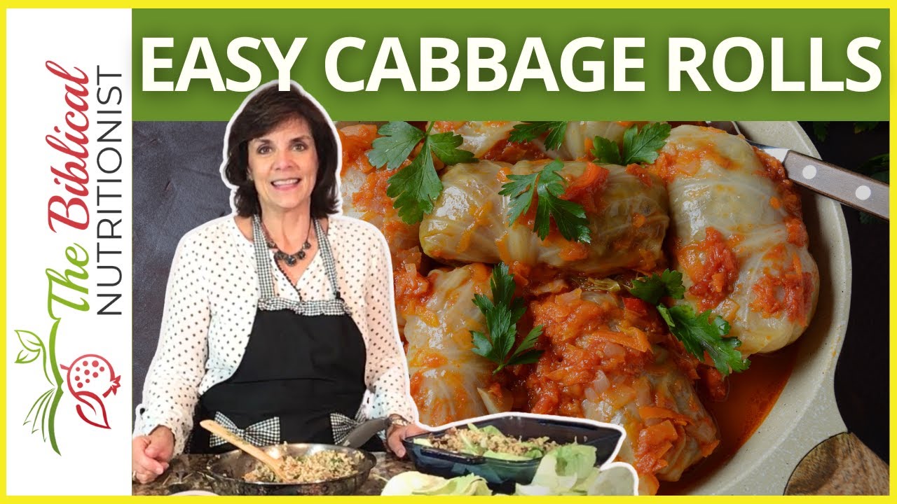 Easy Cabbage Rolls No Meat Recipe YouTube