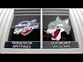 Game 61 highlights sudbury wolves vs windsor spitfires