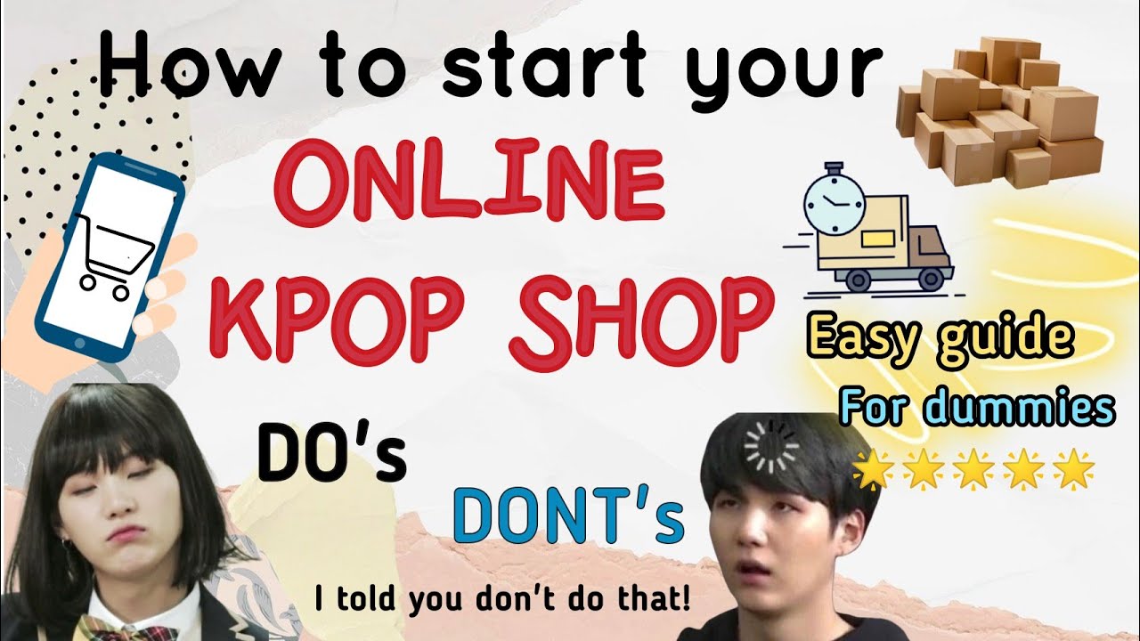 kpop merchandise business plan example