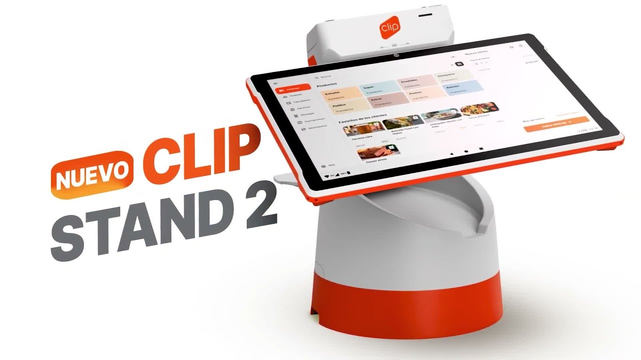 Clip - Clip Stand 2 | La terminal que tu negocio necesita en tu mostrador