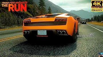 NEED FOR SPEED THE RUN - STAGE 5 | Position 86 - RACE 24 [ 4K 60FPS PC ] Gameplay Walkthrough