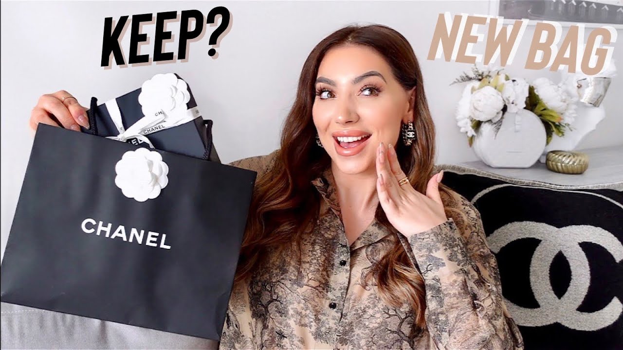 Chanel Bag Unboxing *STUNNING Colour* 🤩 22B New Style Should I Keep It? 