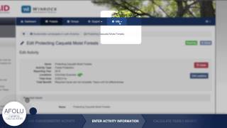AFOLU Carbon Calculator Agroforestry Tool