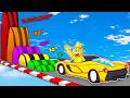 CARS vs SPEED BUMPS in GTA 5!