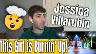 Jessica Villarubin - Girl on Fire and Burnin Up - The Clash Season 3| REACTION