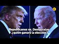 Republicanos vs.Demócratas: ¿Quién ganará la presidencia de Estados Unidos?| El Comercio te explica