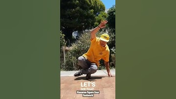 #tutorial #bboy #footwork #profowon reverse figure four footwork pattern