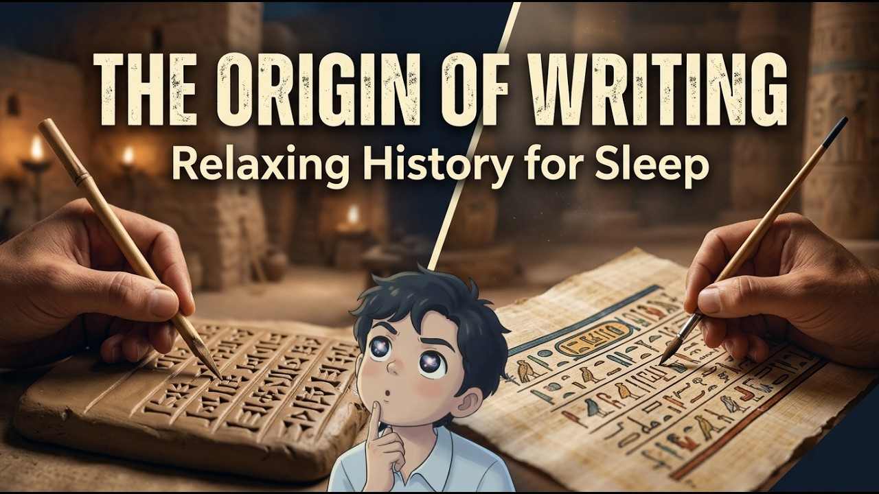 The Secret Origins of Writing - Calm History for Deep Sleep | Quiet ...