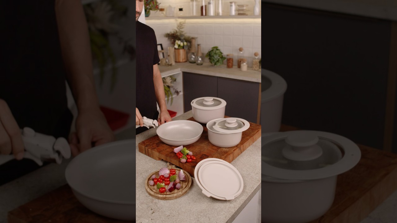 Jogo de Panelas Empilhável Brinox Fit 10 Peças Antiaderente