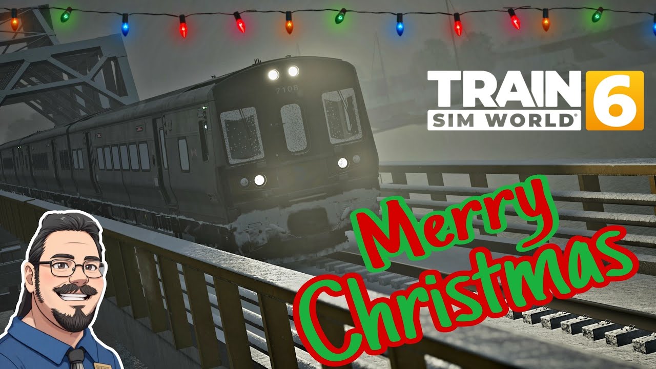 Christmas at the beach | train Sim world 6 | added PA announcements