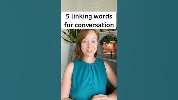 5 linkers for natural English conversation #shorts