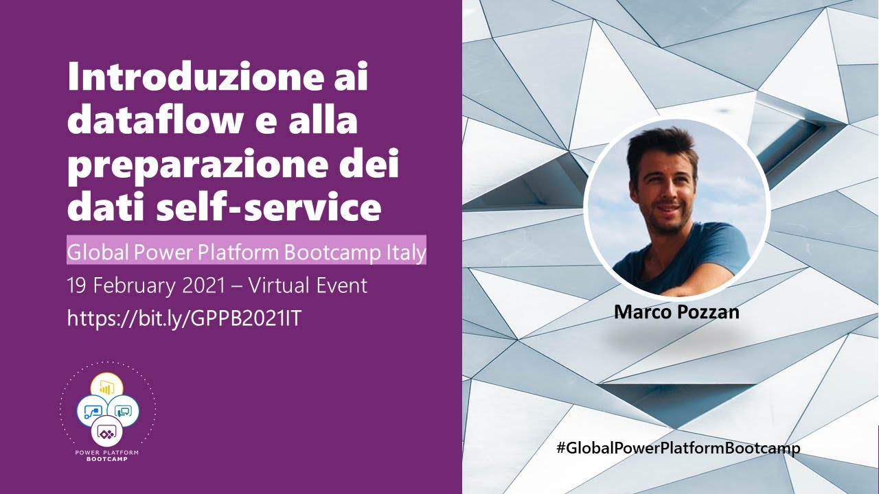 ITA   Power BI   Introduzione ai dataflow e alla preparazione dei dati self service