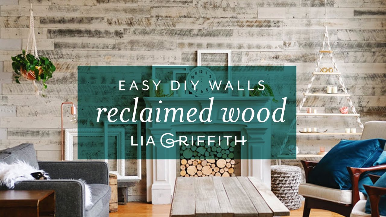 Diy Wood Panel Wall With Stikwood You Diy Wood Panel Wall With Stikwood