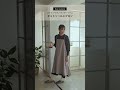 bon moment コットンリネン センターシーム キャミソールエプロン #Shorts