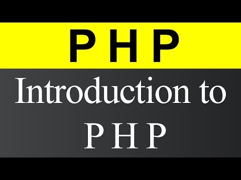 Introduction to PHP (Hindi)