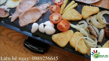 Bếp nướng điện không khói giá tốt nhất thị trường - 0989256645