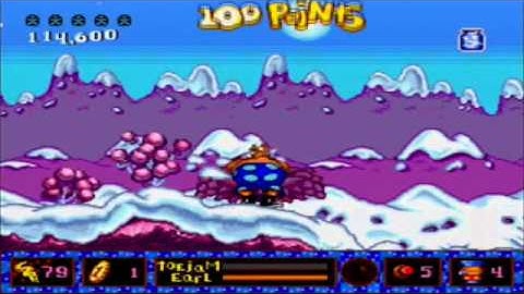 Toejam & Earl Panic On Funkotron Level 7: Slammin