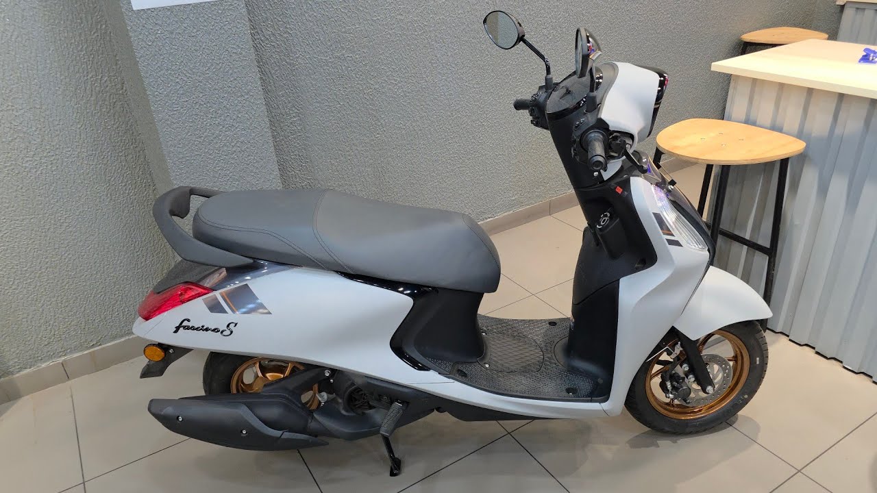 All New 2026 Yamaha Fascino 125 S - Coloured TFT/TBT