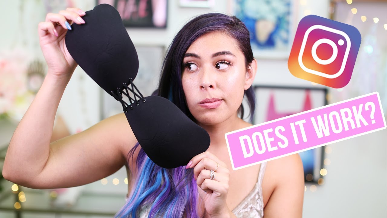 Instagram MAGIC BRA ! Does it Work?! REVIEW / TRY ON