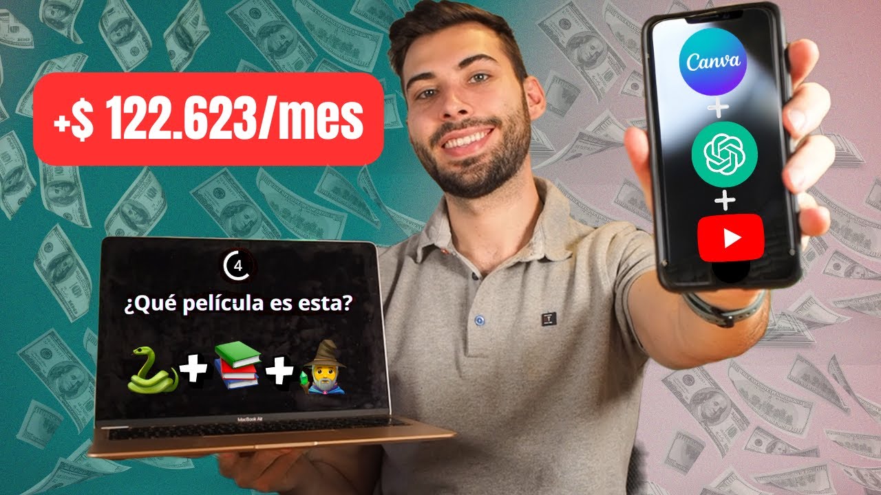 Cómo CREAR Vídeos Virales en Masivo y Ganar Dinero en Youtube con IA ...