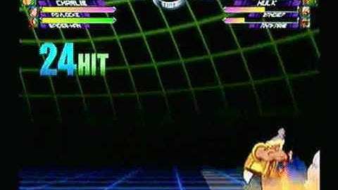 MvC2: Charlie All Supers Combo