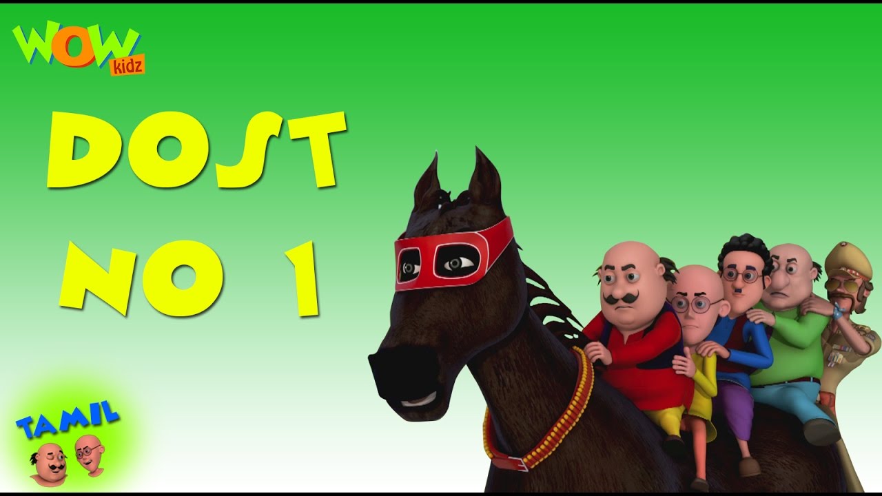 Dost No1   Motu Patlu   Tamil   3D    As seen on Nickelodeon