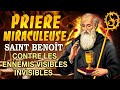 Prière Contre Les Ennemis Visibles Ou Invisibles De SAINT BENOÎT 🙌 Prière pour un MIRACULEUSE