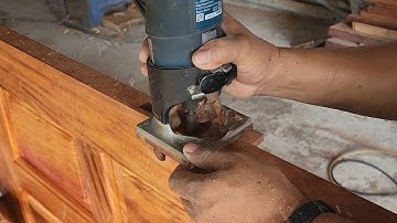 Cách Lắp Ổ Khóa Cho Cửa Gỗ Dễ Dàng Nhất | Mộc Mực Mẹo