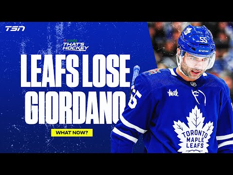 Leafs lose Mark Giordano, what now?