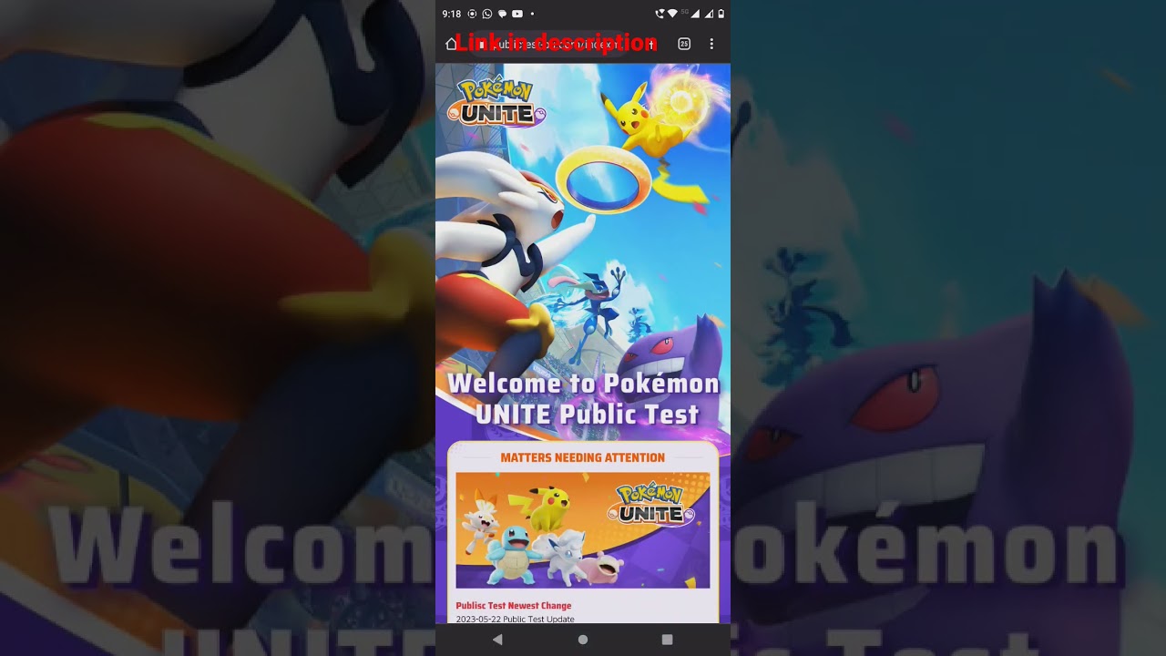 HOW TO DOWNLOAD POKEMON UNITE TEST SERVER