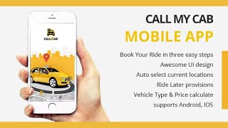 Make Taxi Booking App || Call My Cab Mobile App Source code download || Make Call My Cab Mobile App screenshot 2