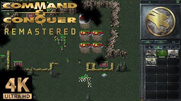 Command & Conquer Remastered | GDI 5 B W - Restoring Power (Germany East) | PC 4K