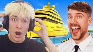 Full Clix REACTS to $1 vs $1,000,000,000 Yacht! News