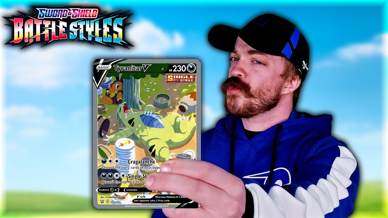 On Our Quest To Pull TYRANITAR! Pokémon Card Pack Opening + GIVEAWAY!