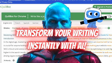 Quillbot in 90 Seconds: Transform Your Writing Instantly with AI!