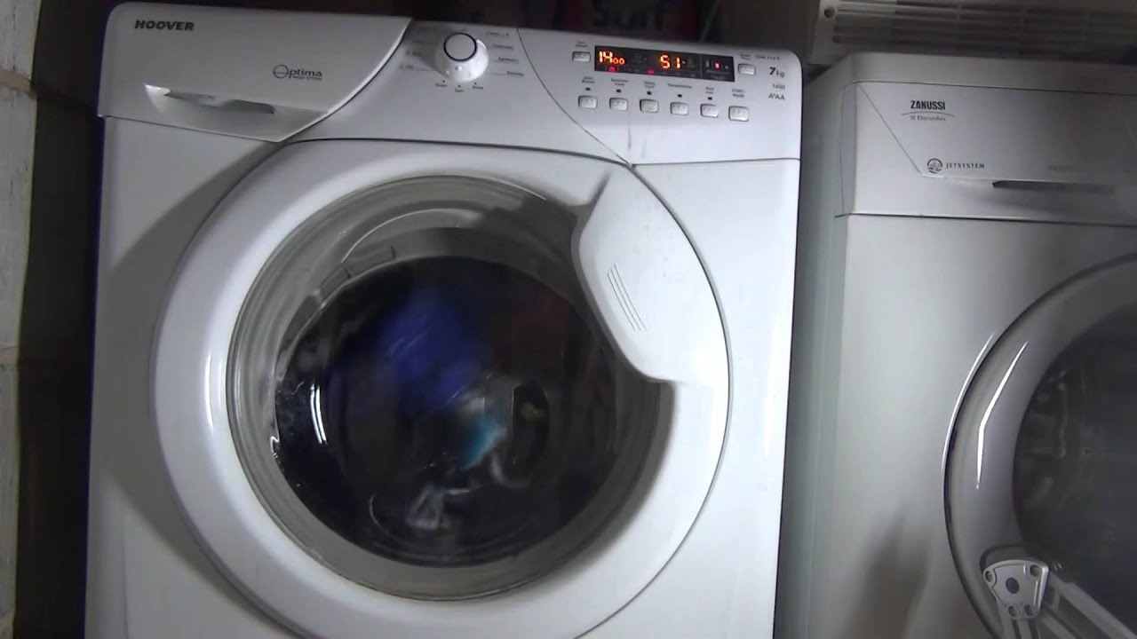 Hoover Optima OPH714D Washing Machine Coloreds First rinse (6 of 10