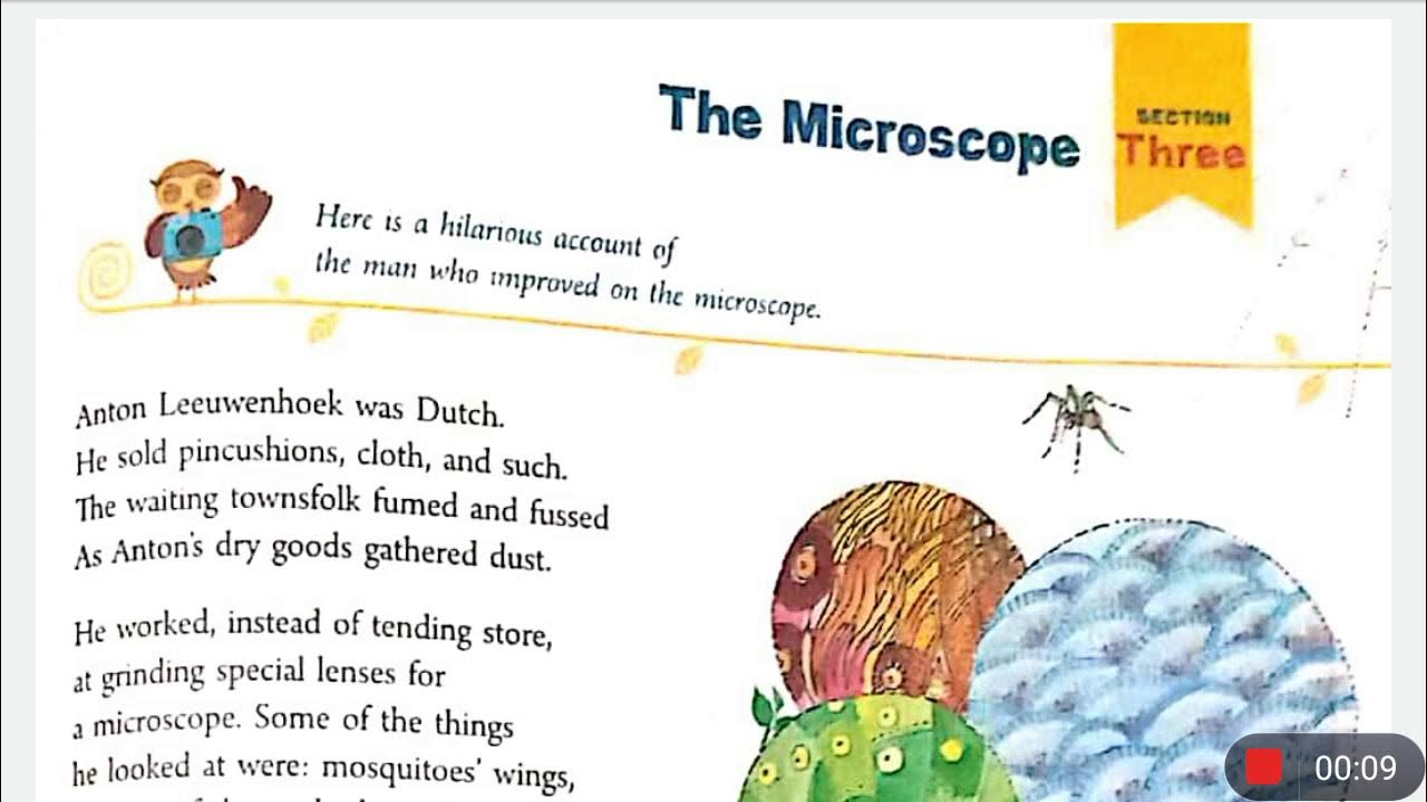 The Microscope Poem In Hindi By Maxine Kumin Class 8 CBSE