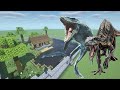 How To Make an Indoraptor and Mosasaurus Farm in Minecraft PE