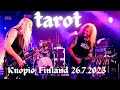 Tarot - Lady Deceiver @ Sawohouse Underground, Kuopio, Finland 26.7.2023