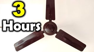 3 HOURS Ceiling Fan ASMR Sound for Sleeping, Relaxing, Studying, Deep Focus | Sounds2Relax