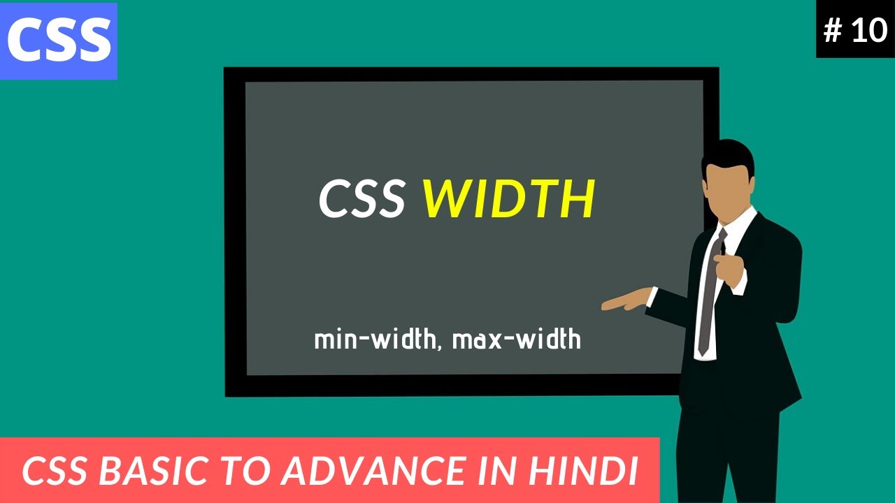 How To Use Css Min width And Max width For Beginners In Hindi Part 10