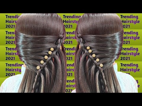 part - 1 खुले बालों वाली हेयर स्टाइल Top 13 Korean Hairstyles For School  Girls 2021| - YouTube