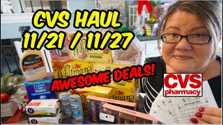 CVS COUPON HAUL (11/21 - 11/27 ) EASY DEALS THIS WEEK!