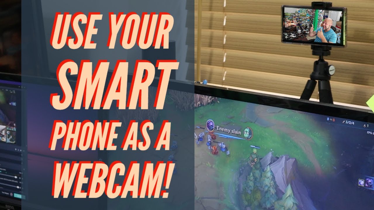 How To Use Your Phone as a Webcam in OBS - YouTube