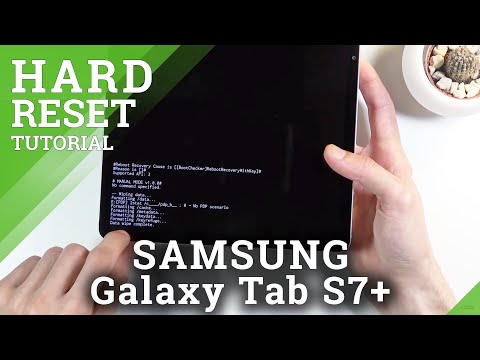 Hard Reset SAMSUNG Galaxy Tab S7+ | Bypass Screen Lock by Recovery Mode