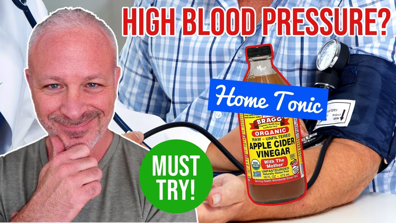 Apple Cider Vinegar Tonic for HIGH BLOOD PRESSURE! YouTube